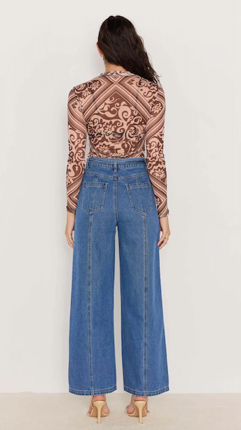Lumi Mesh Top Brown