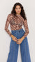 Lumi Mesh Top Brown