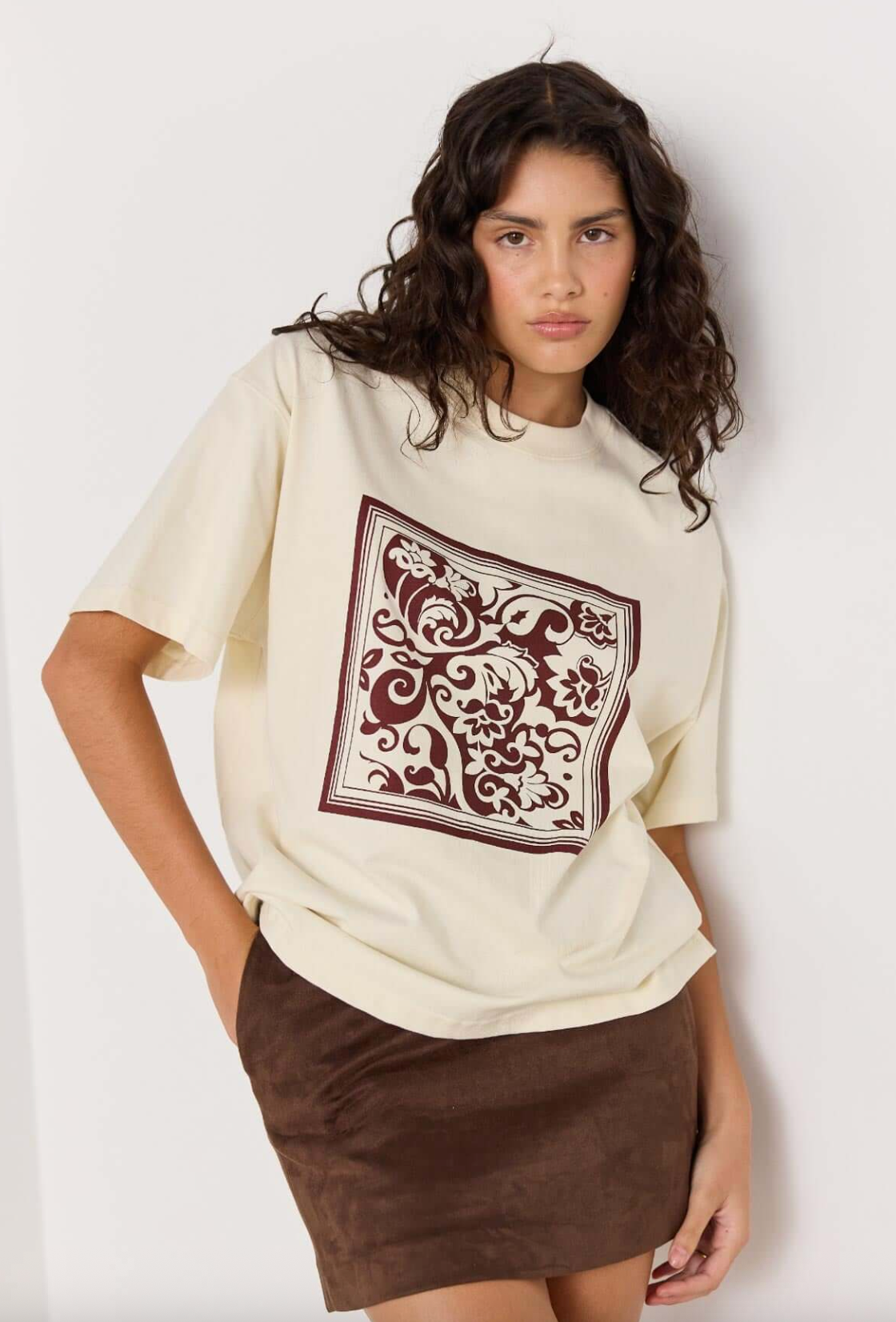 Lumi Oversize Tee Cream