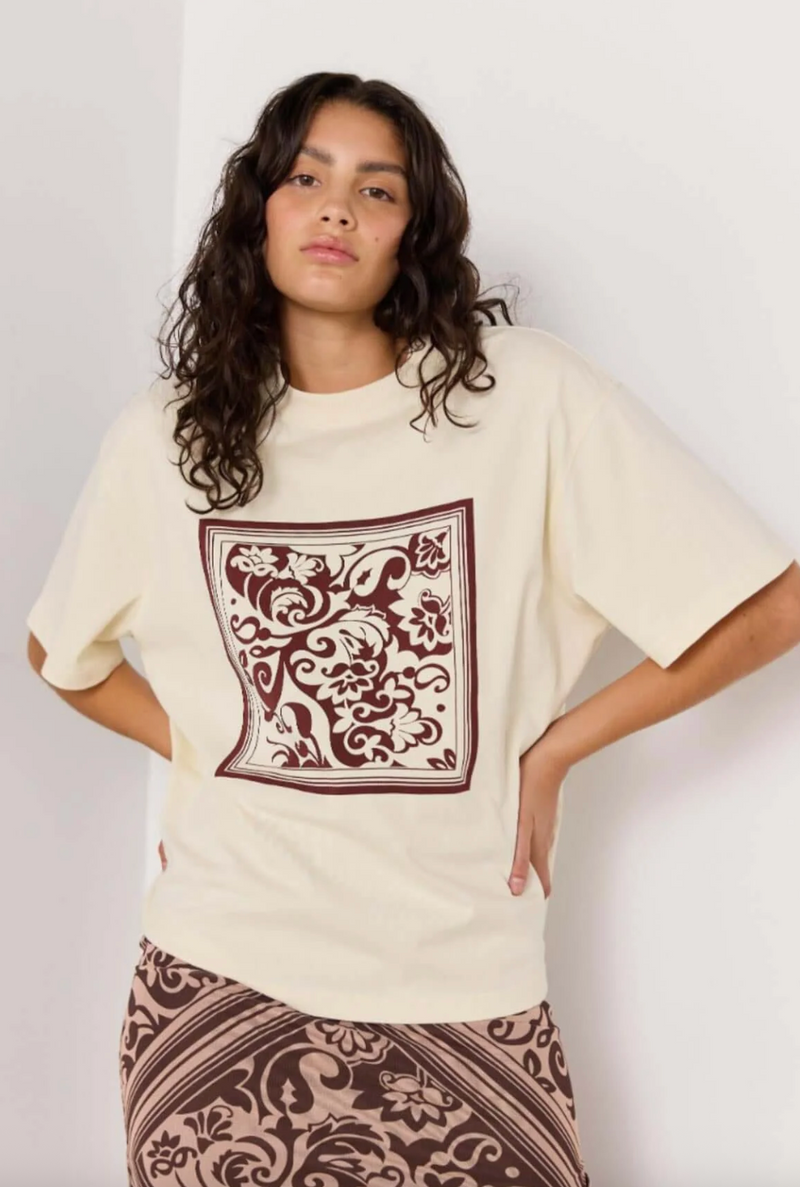Lumi Oversize Tee Cream