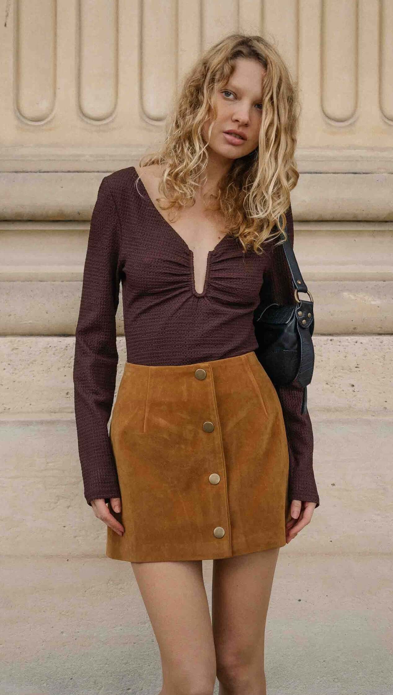 Hudson Top Brown