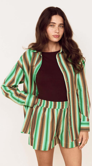 Rue Stripe Short Multi