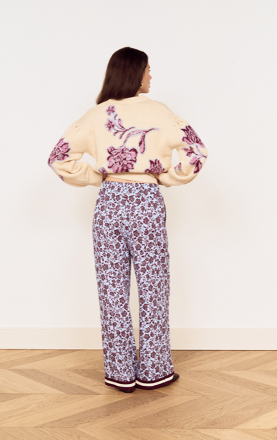 Romy Pant Lilac Floral