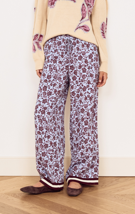Romy Pant Lilac Floral