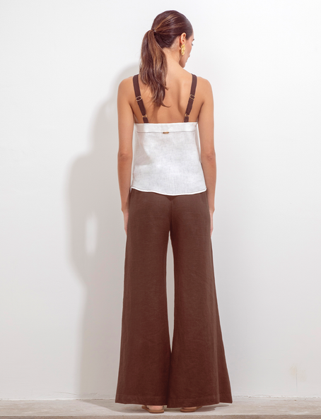 Teresita Top Natural Brown