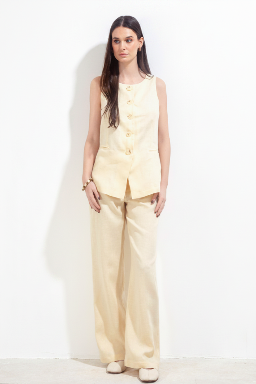 Oxford Pant Butter Yellow