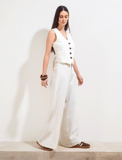 Aline Pant Natural Brown