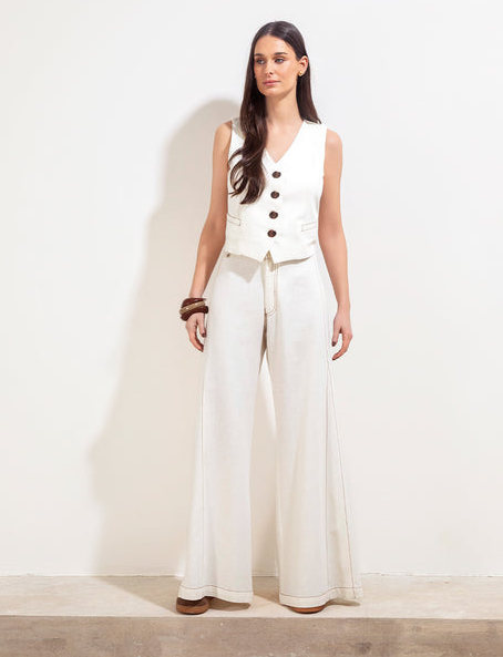 Aline Pant Natural Brown