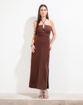 Diana Dress Brown