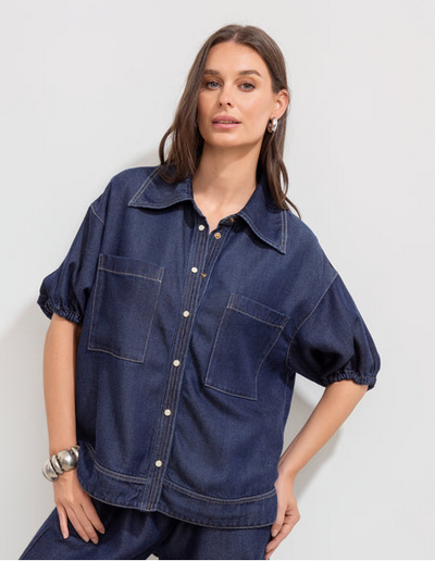 Rio Shirt Blue Denim