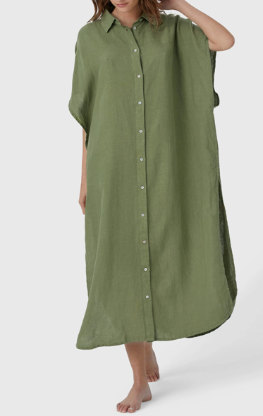 Mrs Pam Dress Green