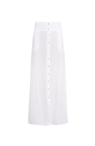 Mrs Mabe Skirt White