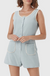 Mrs Candy Jumpsuit Blue Beige