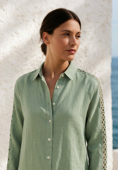 Mrs Bianca Shirt Jade