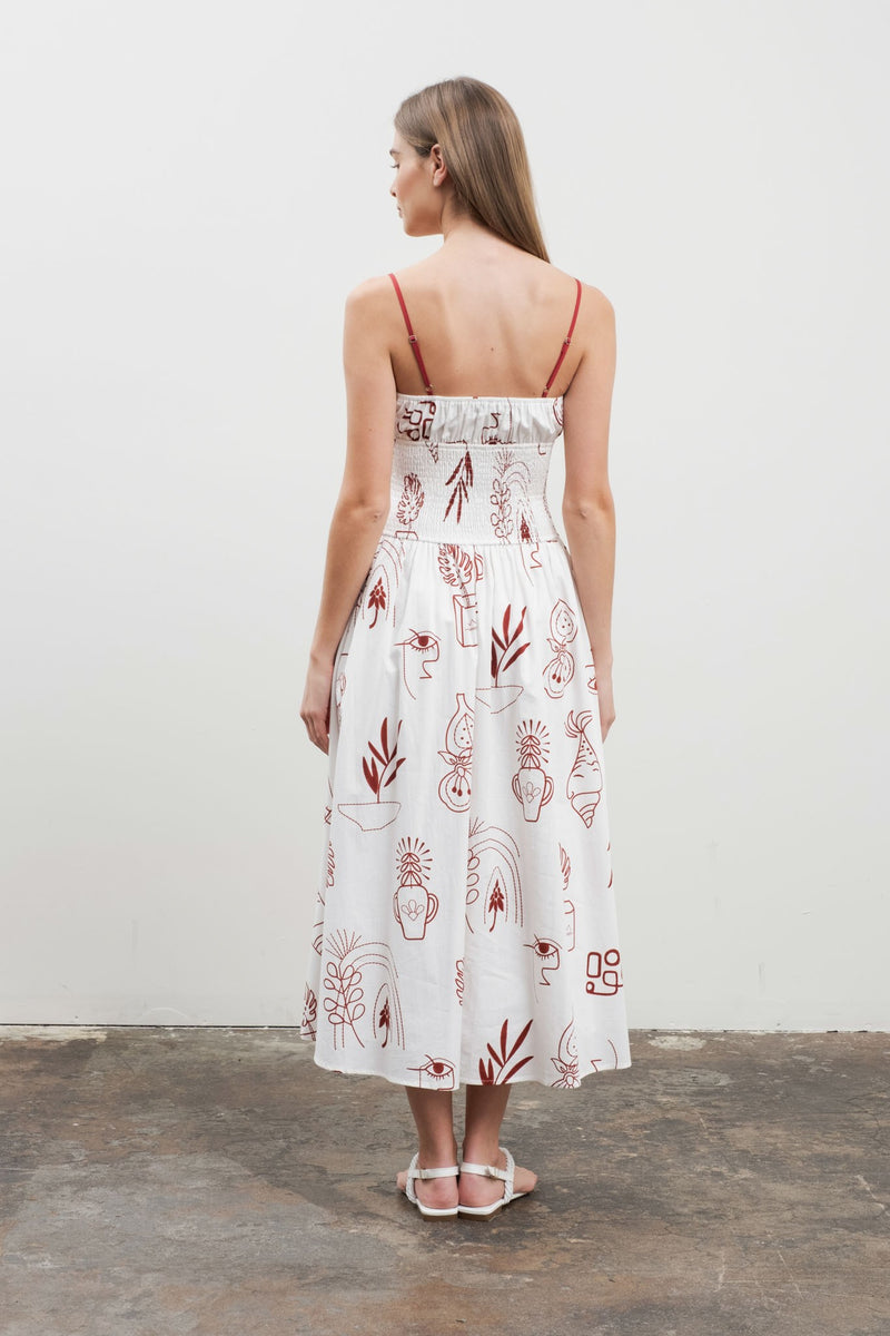 Doldli Dress Red Multi