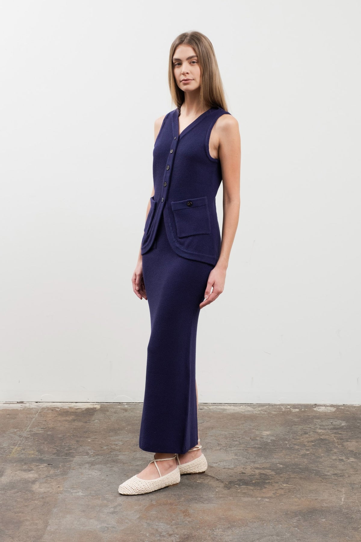 Aynat Vest Navy
