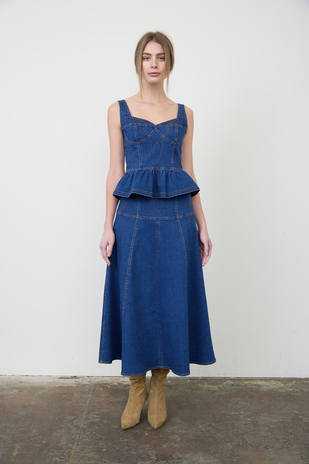 Romina Set Denim