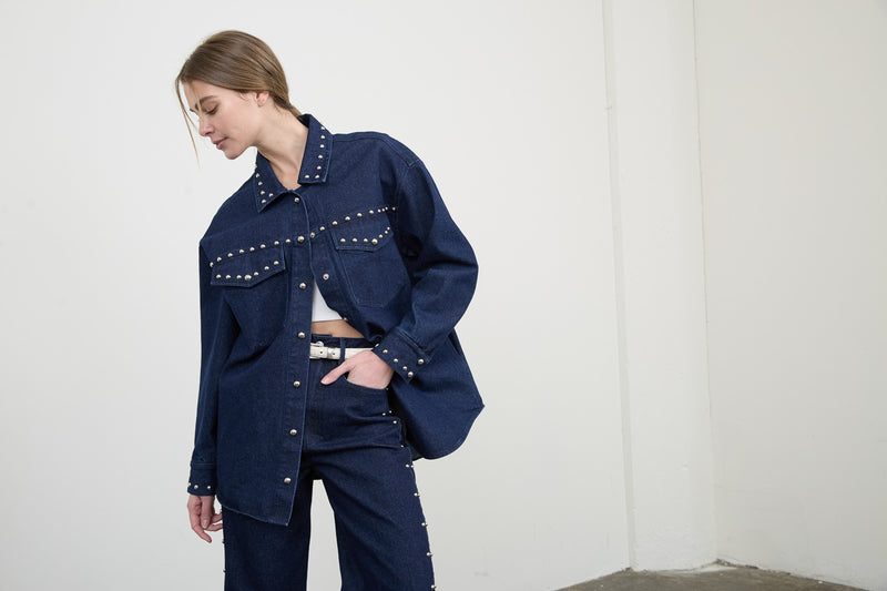 Rina Denim Jacket Indigo