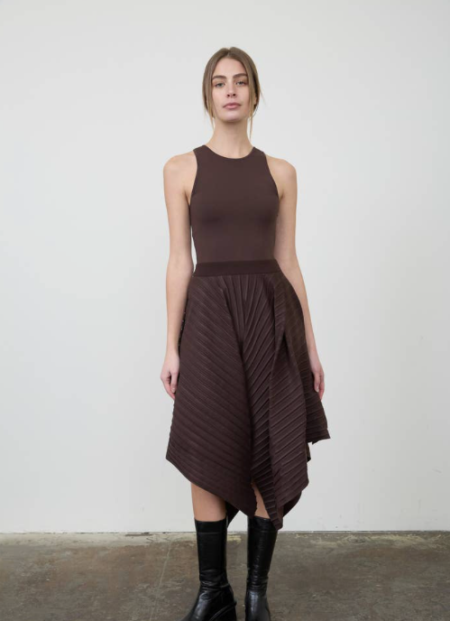 Nilsa Dress Brown