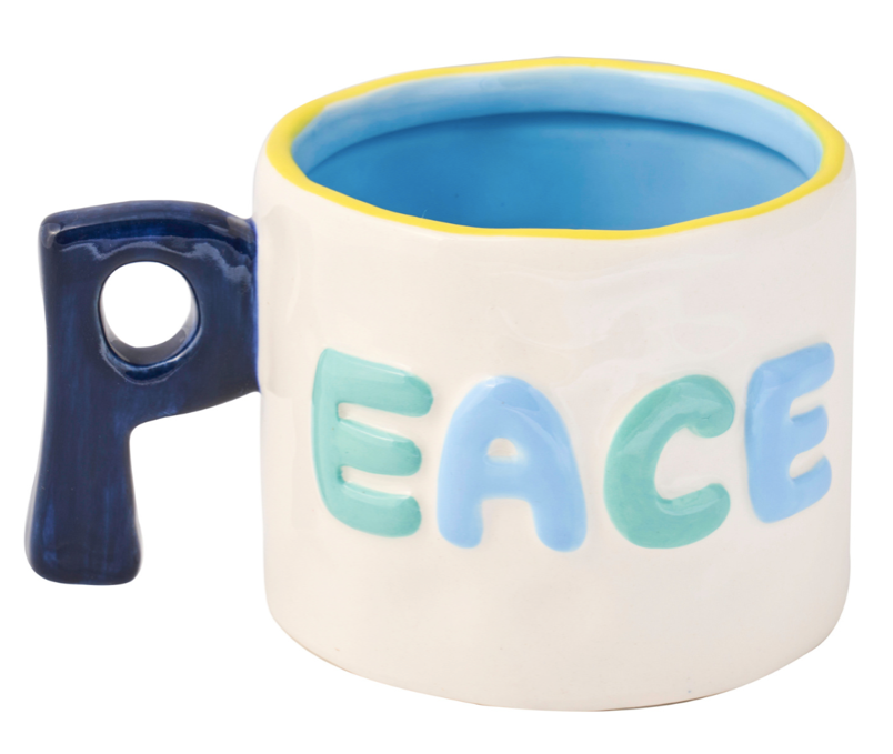 Ceramic Message Mug Peace