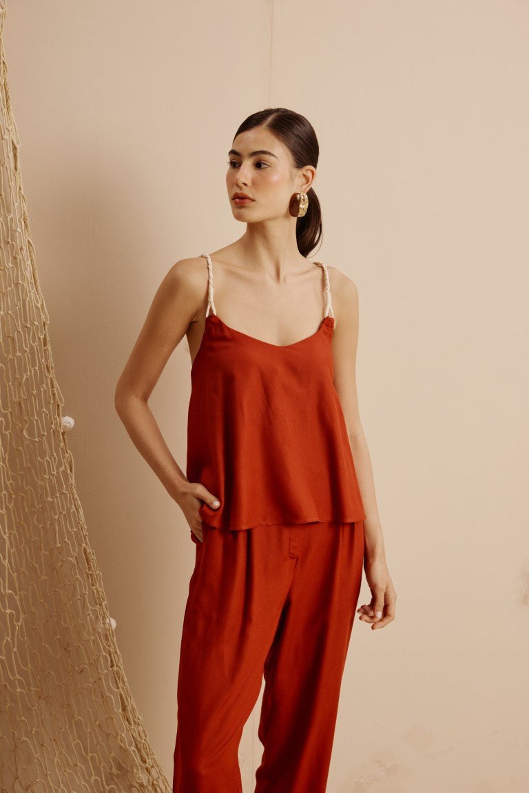 Bahar Top Marron