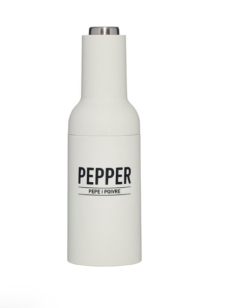 Electric Matte Grey Pepper Grinder