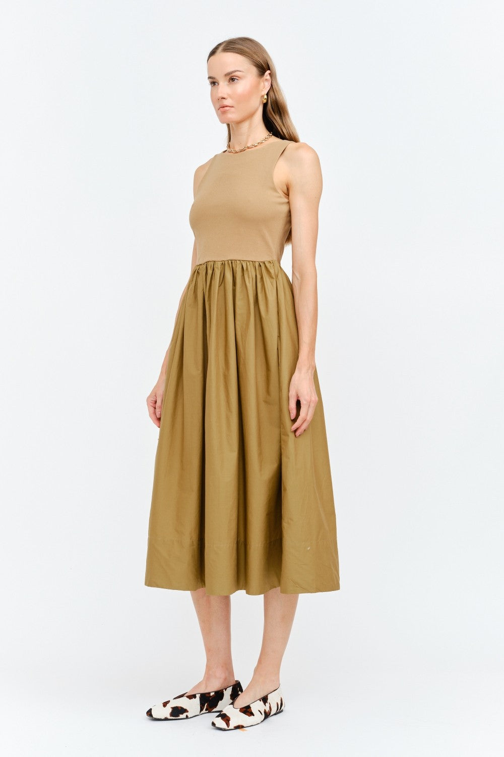 Lyon Dress Camel
