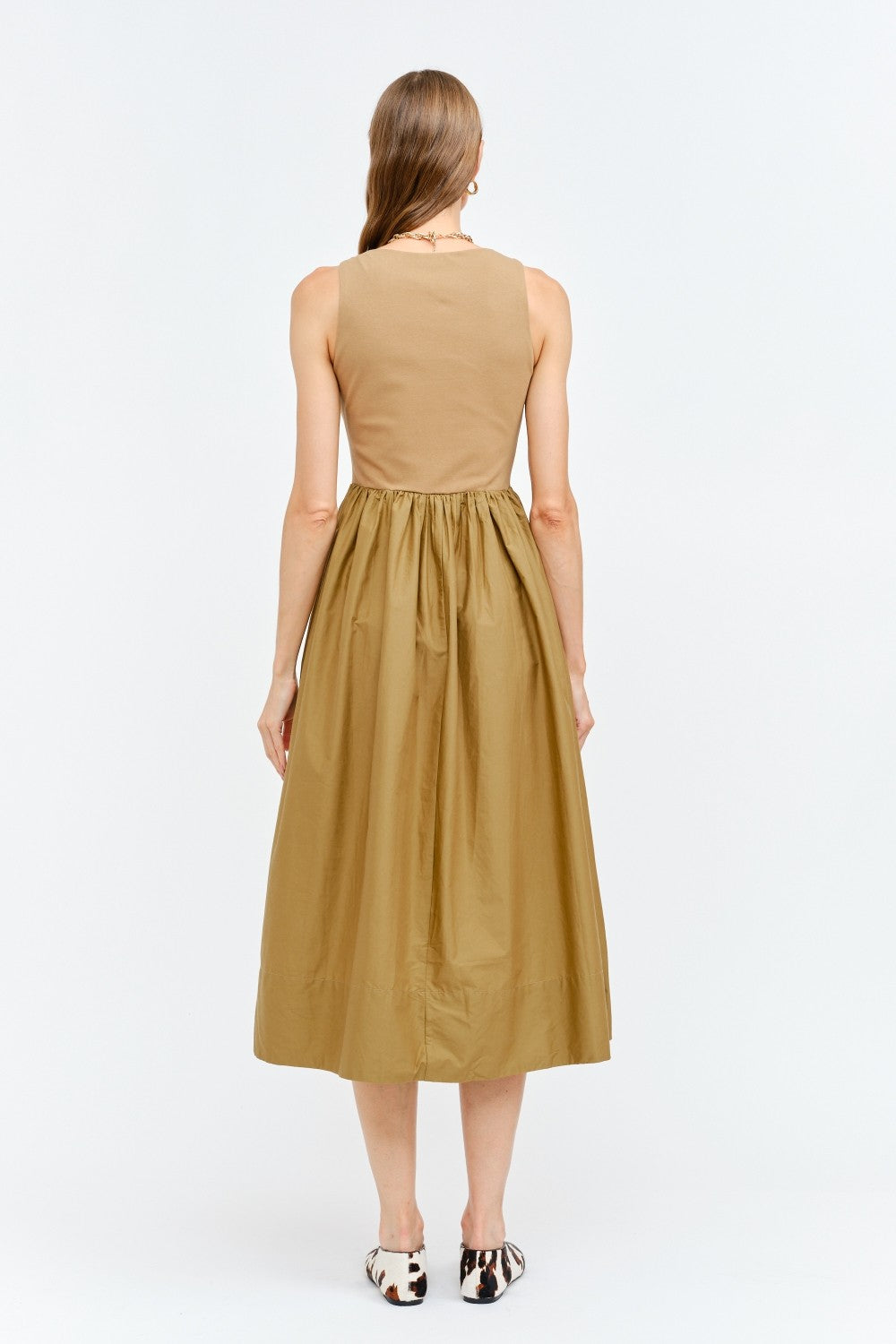 Lyon Dress Camel
