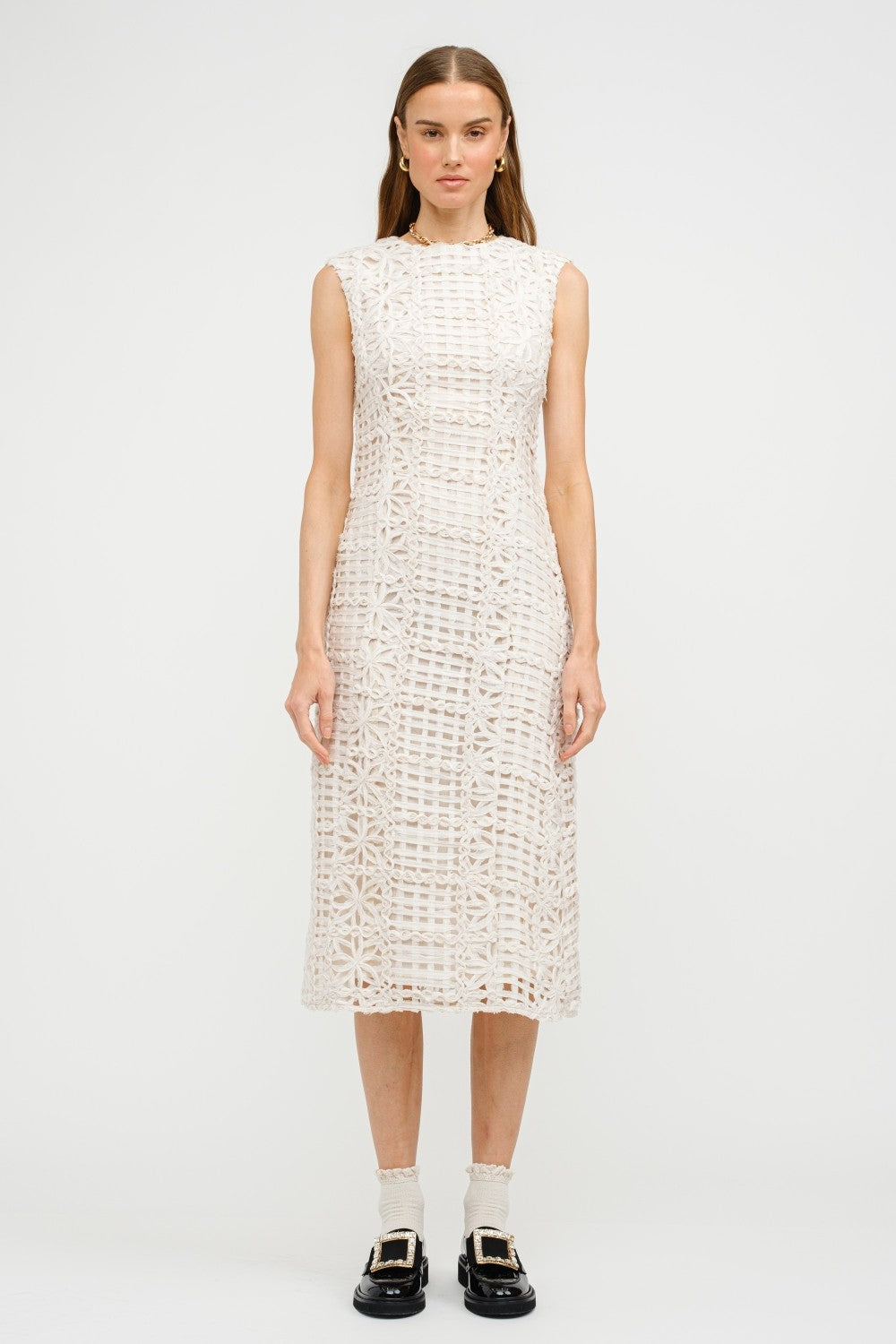 Cleo Dress Natural