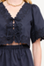 Hailey Navy Blouse