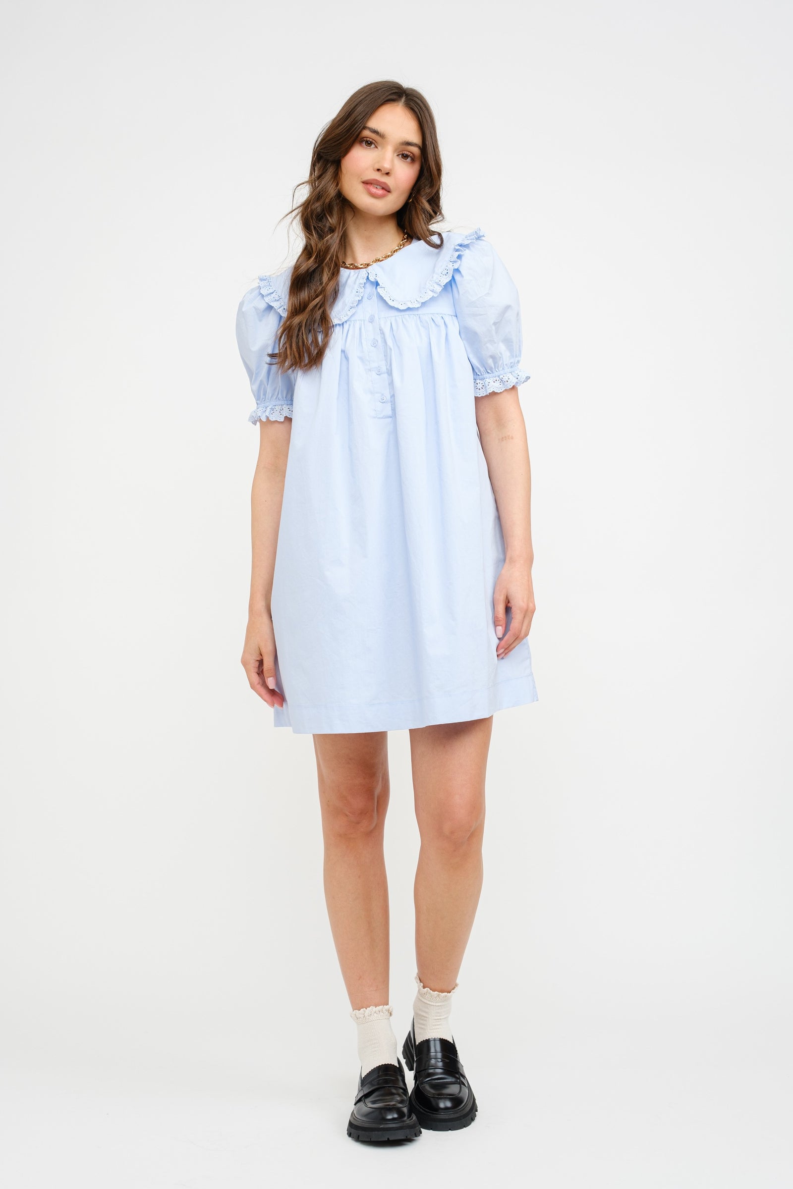 Charlotte Dress Blue