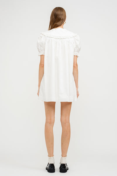 Charlotte Dress Off White