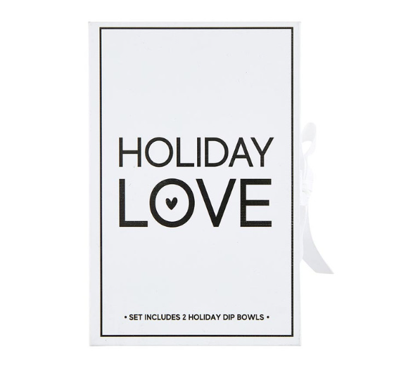 Gold Holiday Dip Bowls Book Box Holiday Love