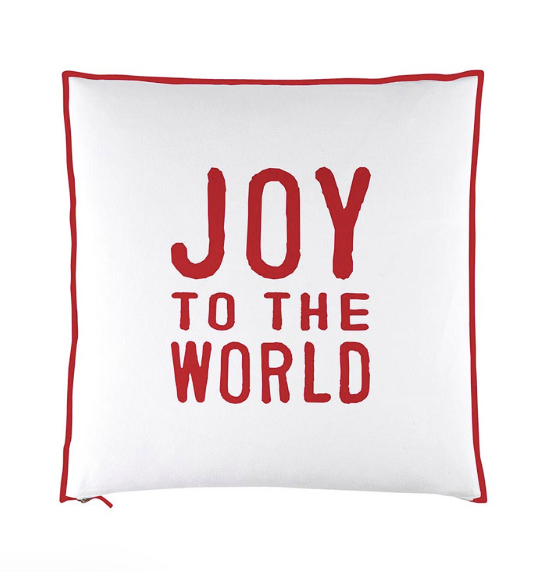 Face to Face Euro Pillow Joy to the World