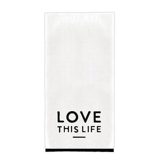 Overlock Tea Towel Love This Life