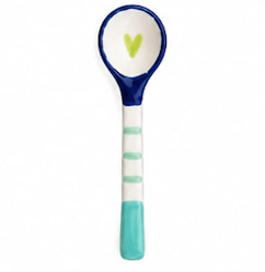 Decorative Ceramic Spoons Multi