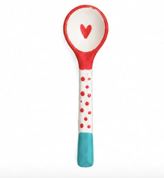 Decorative Ceramic Spoons Multi