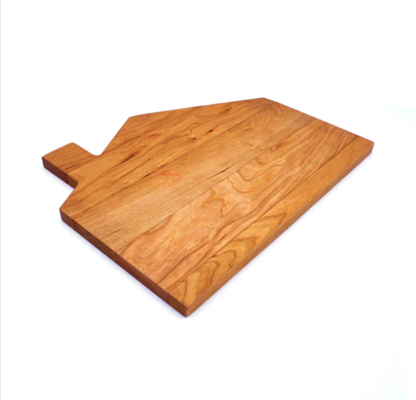 Cherry Novelty Cabin Shaped Board