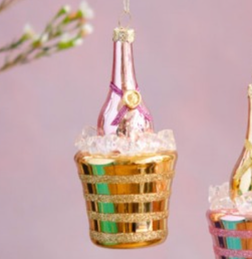 Champagne Bucket Ornament