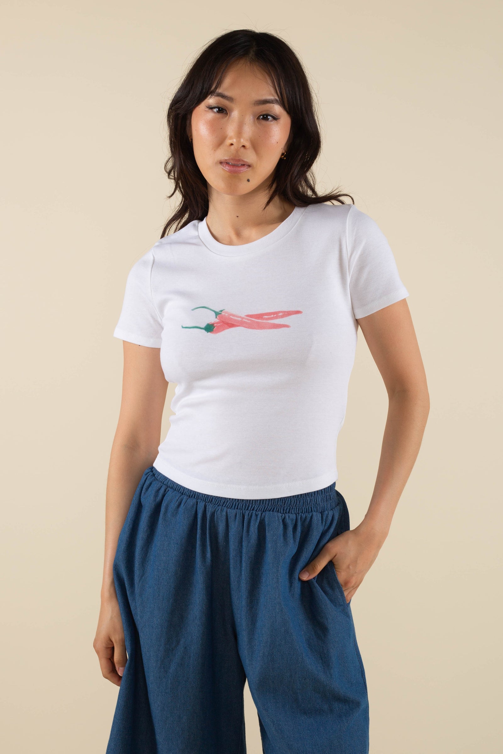 Chili Pepper Farm to Tee Baby Tee