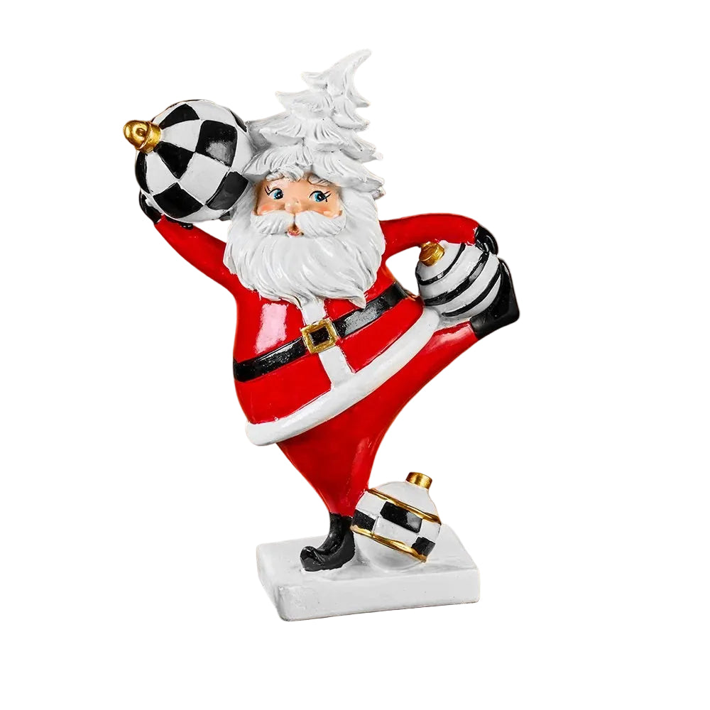 The Festive Santa with Christmas Ball