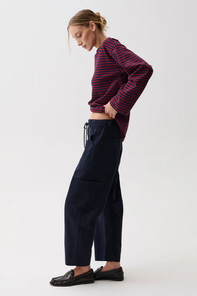 Sabrina Curved Utility Pant Nautical