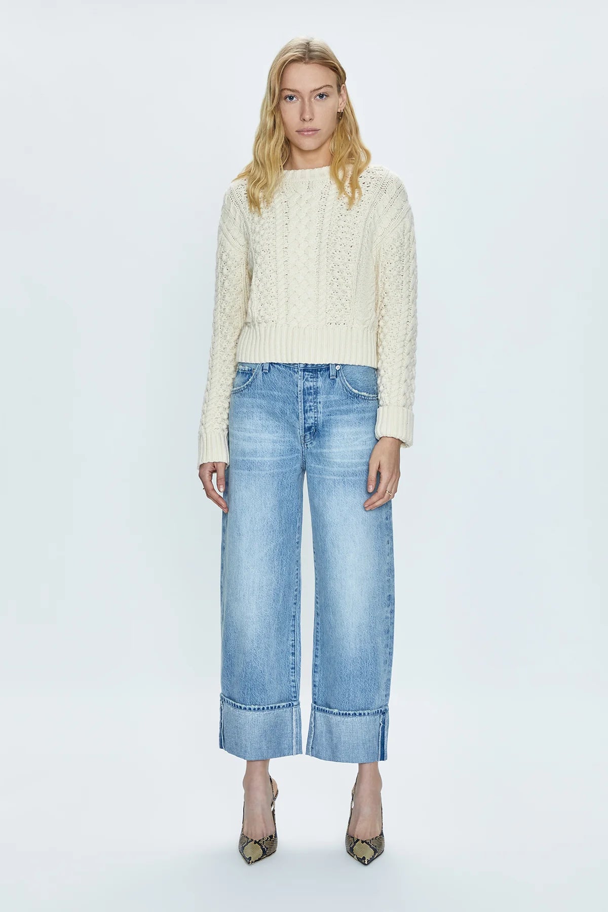 Ryder High Rise Cuffed Essex