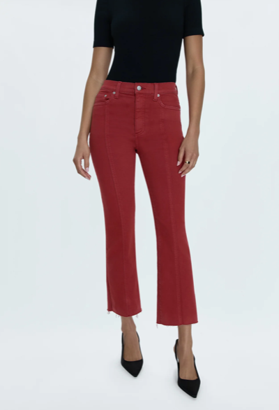 Lennon High Rise Boot Rouge