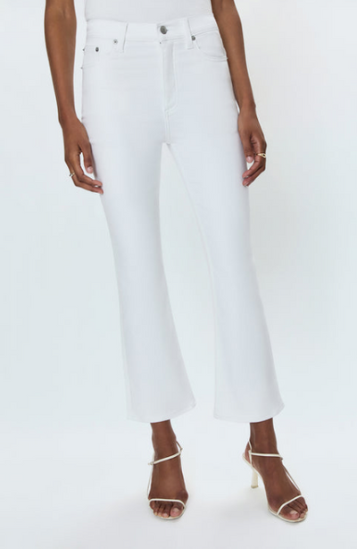 Lennon High Rise Boot Jean Vivid White