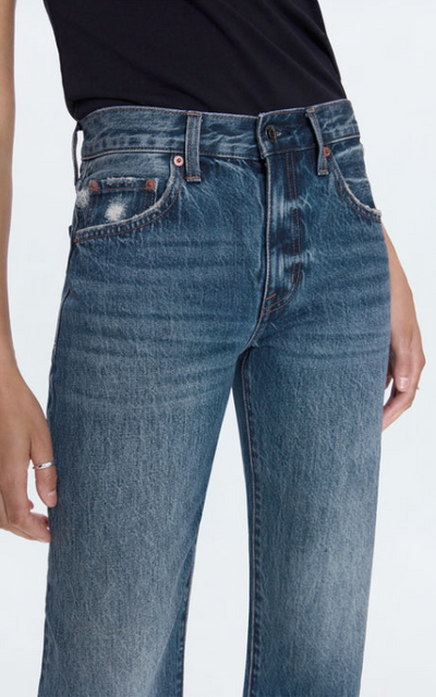 Lexi Mid Rise Bowed Straight Artisan