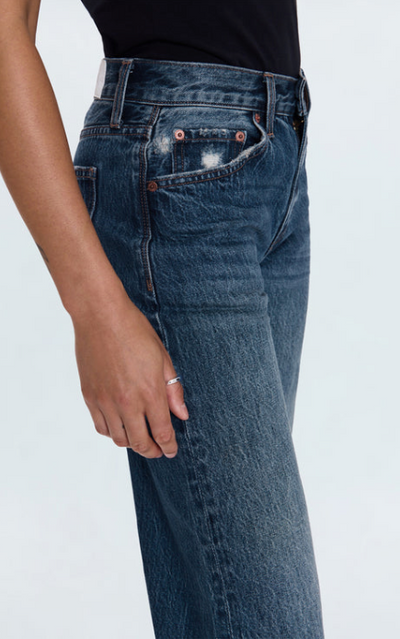 Lexi Mid Rise Bowed Straight Artisan