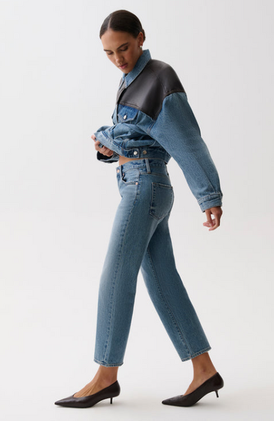Issa Mid Rise Relaxed Ankle StraightMetropolis