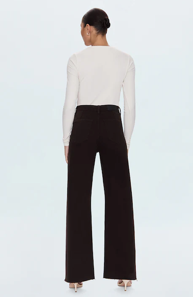 Penny High Rise Wide Leg  Mocha