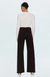 Penny High Rise Wide Leg  Mocha